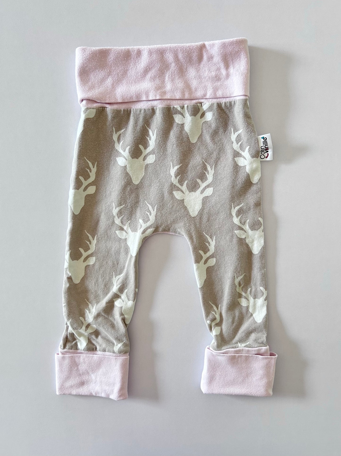 Legging Évolutif Coton Vanille 6/18 mois