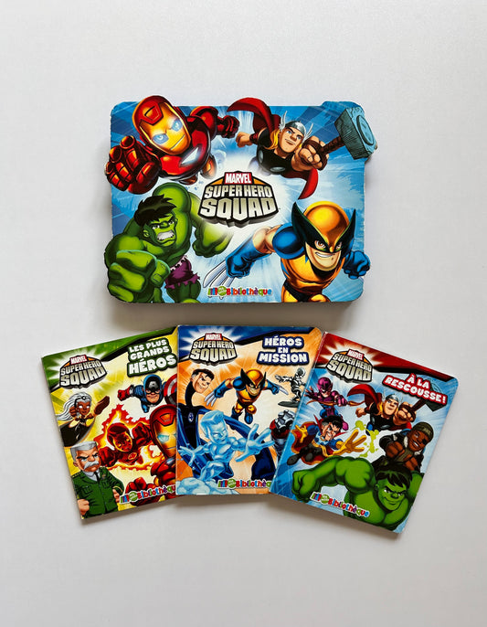 Coffrets de livre en carton Super Hero