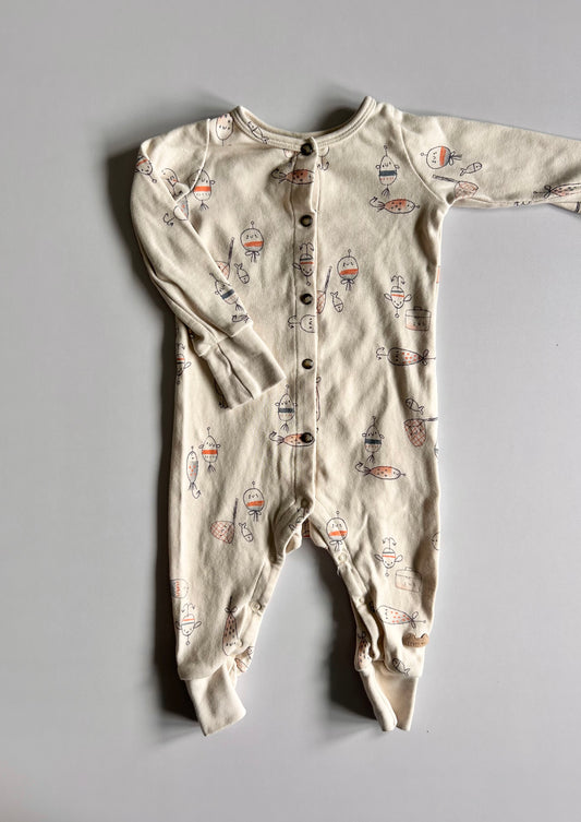 *Imparfait Pyjama Souris Mini 6/9 mois
